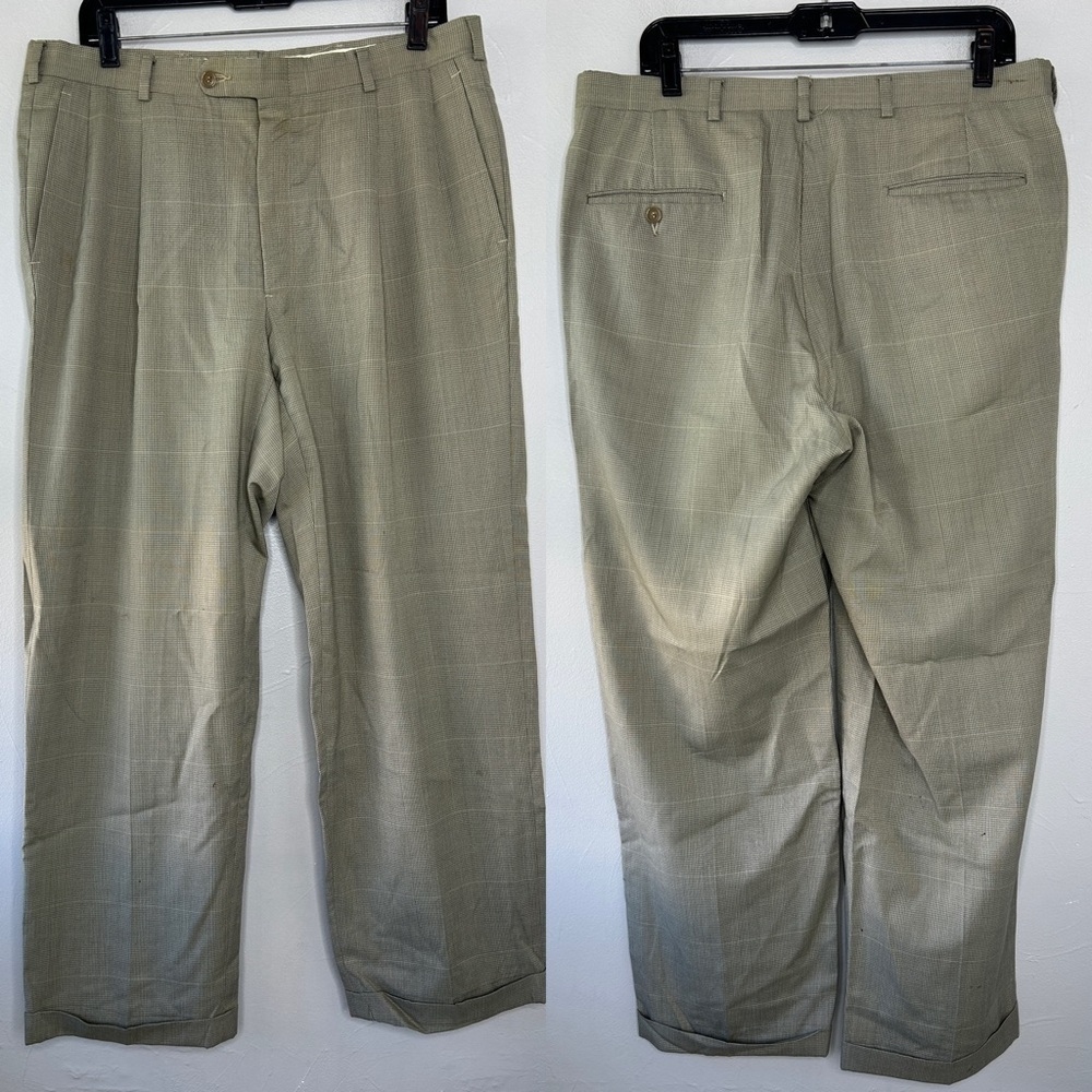 CHRISTIAN DIOR Vintage Union Label Project Designer Men’s Dress Pants - Picture 3 of 16
